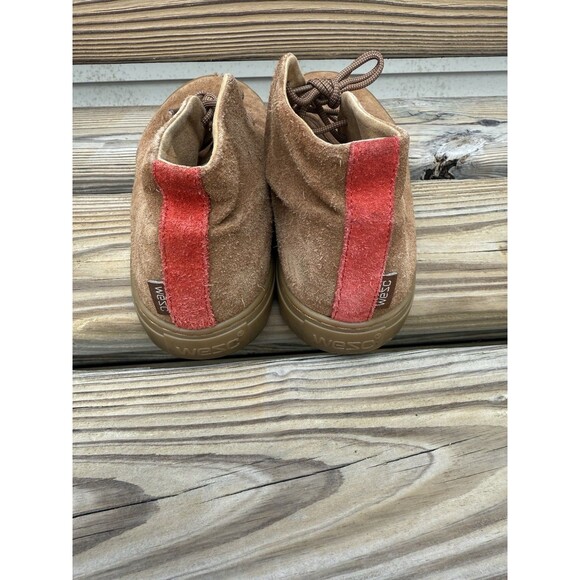 WeSC Men’s Chukka Leather Sneaker Sz 10D Brown Retail $99 - Picture 7 of 8